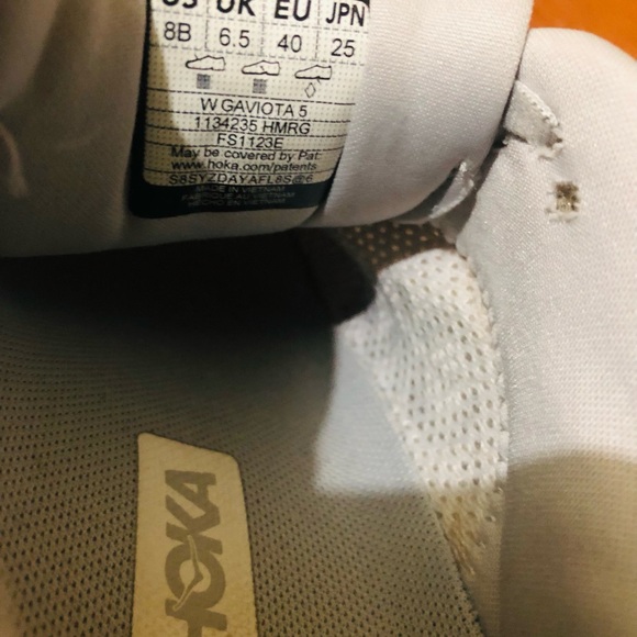 Hoka Gaviota 5 Size 8B - Picture 9 of 9